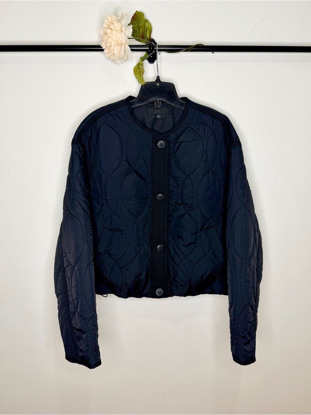 Zara Short Padded Jacket - Picture 2 of 11